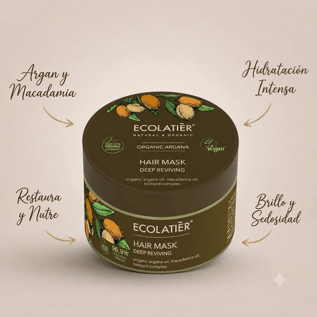 MASCARILLA CAPILAR REVITALIZANTE -ARGÁN