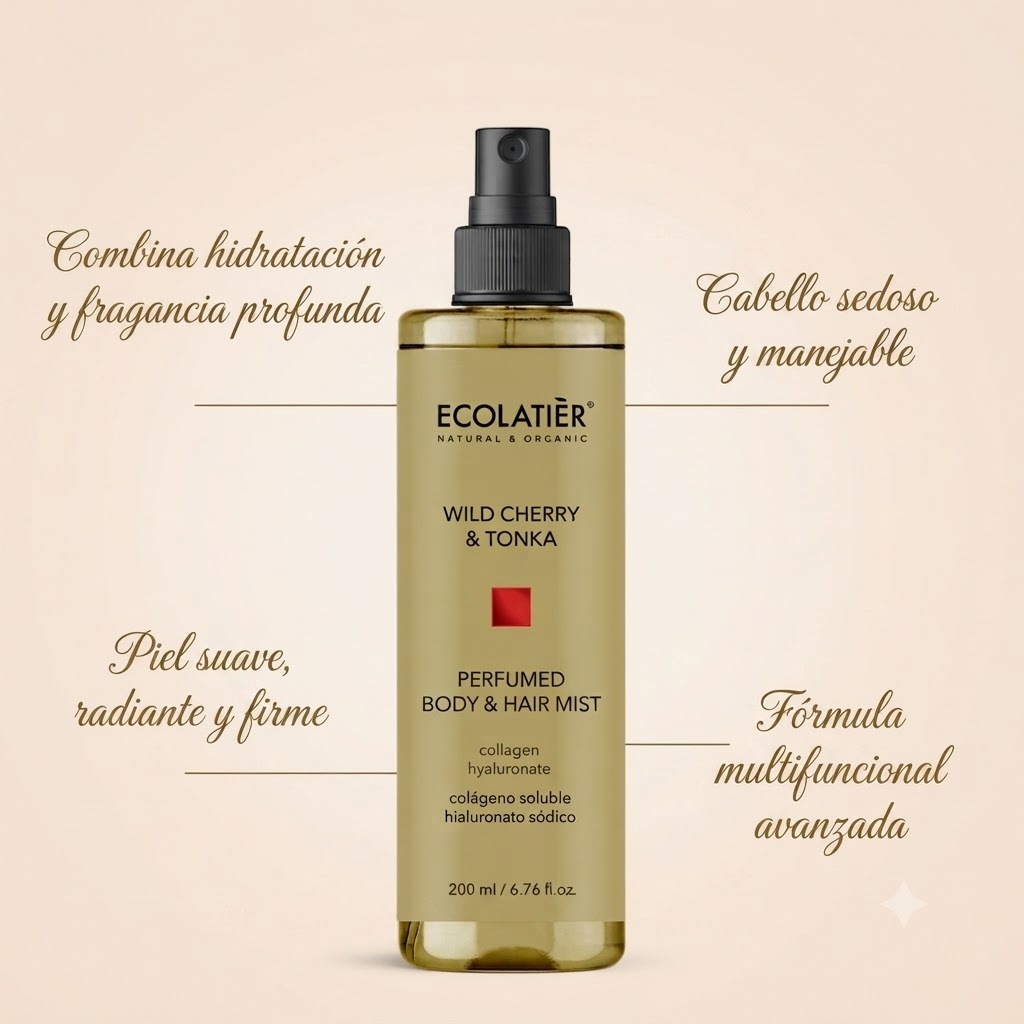 BRUMA CUERPO Y CABELLO -CEREZA & TONKA 200ML