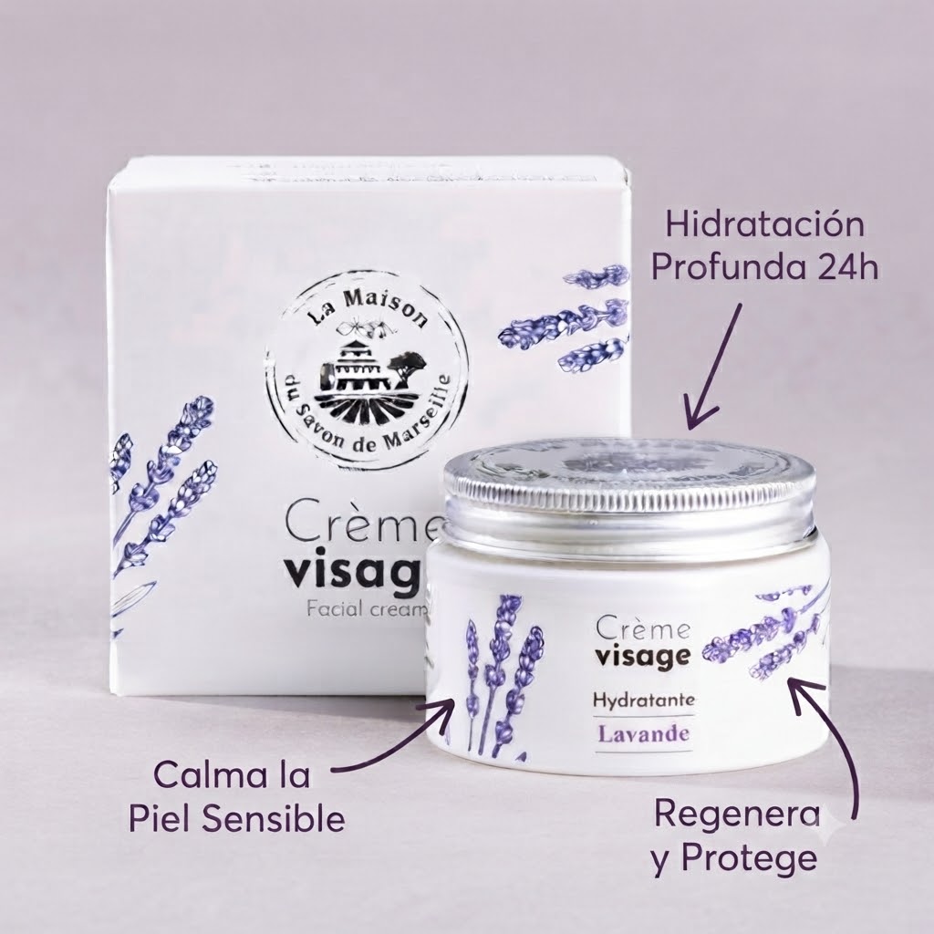 CREMA FACIAL 50ml LAVANDA
