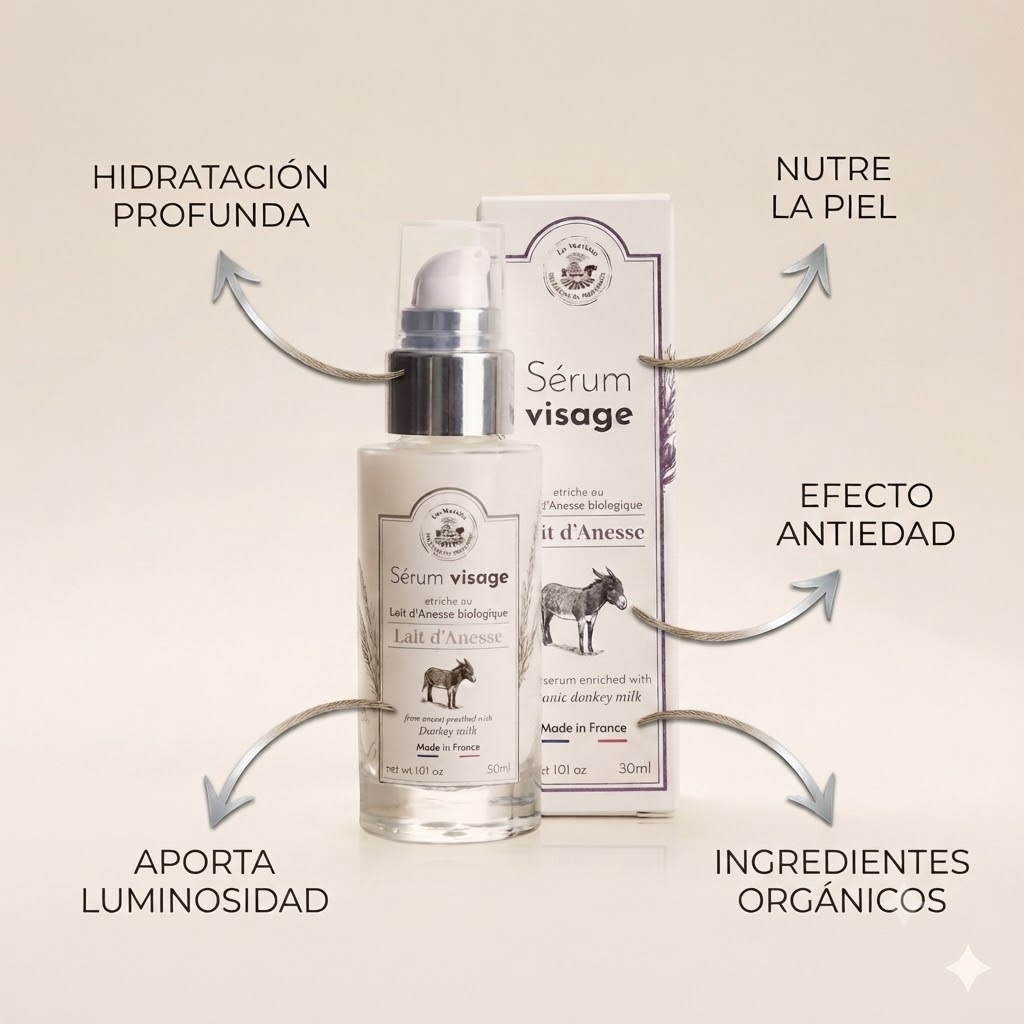 SÉRUM FACIAL 30ML LECHE DE BURRA