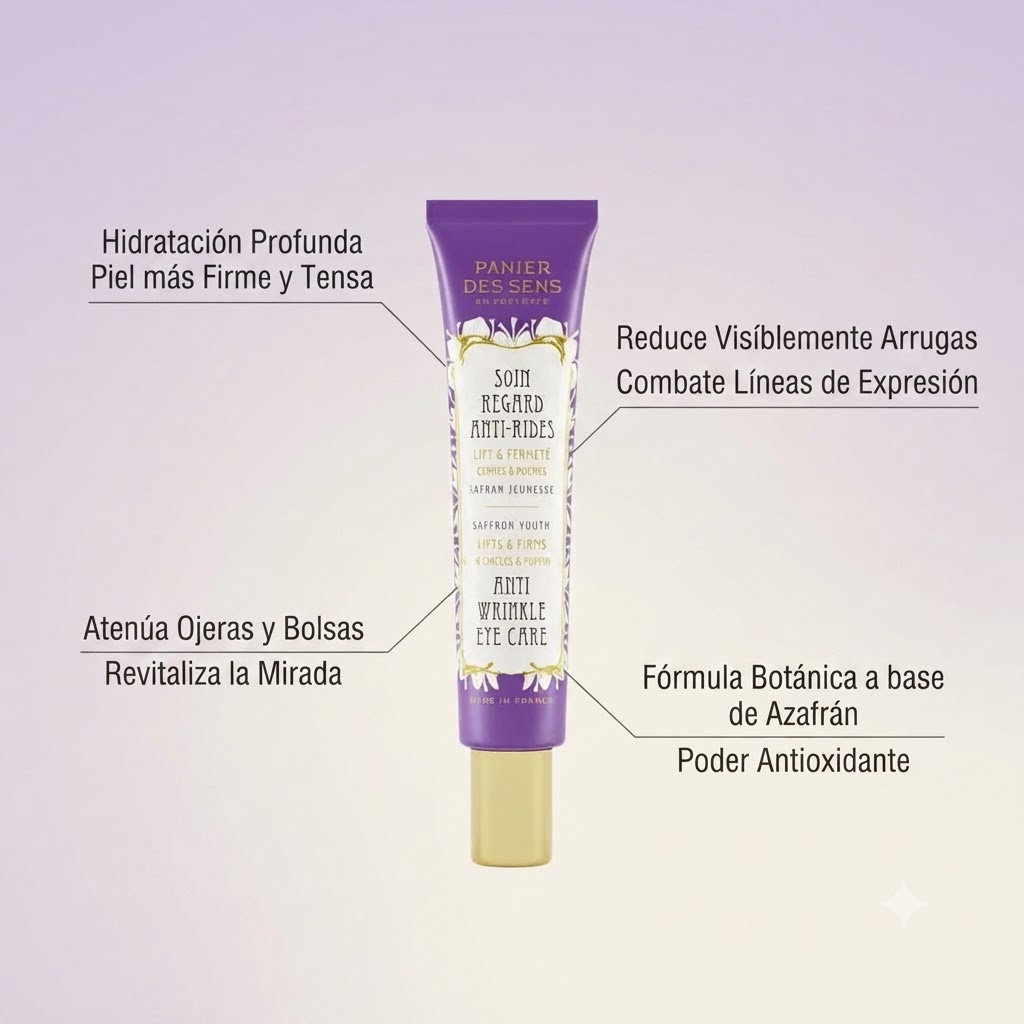 SERÚM CONTORNO DE OJOS AZAFRÁN