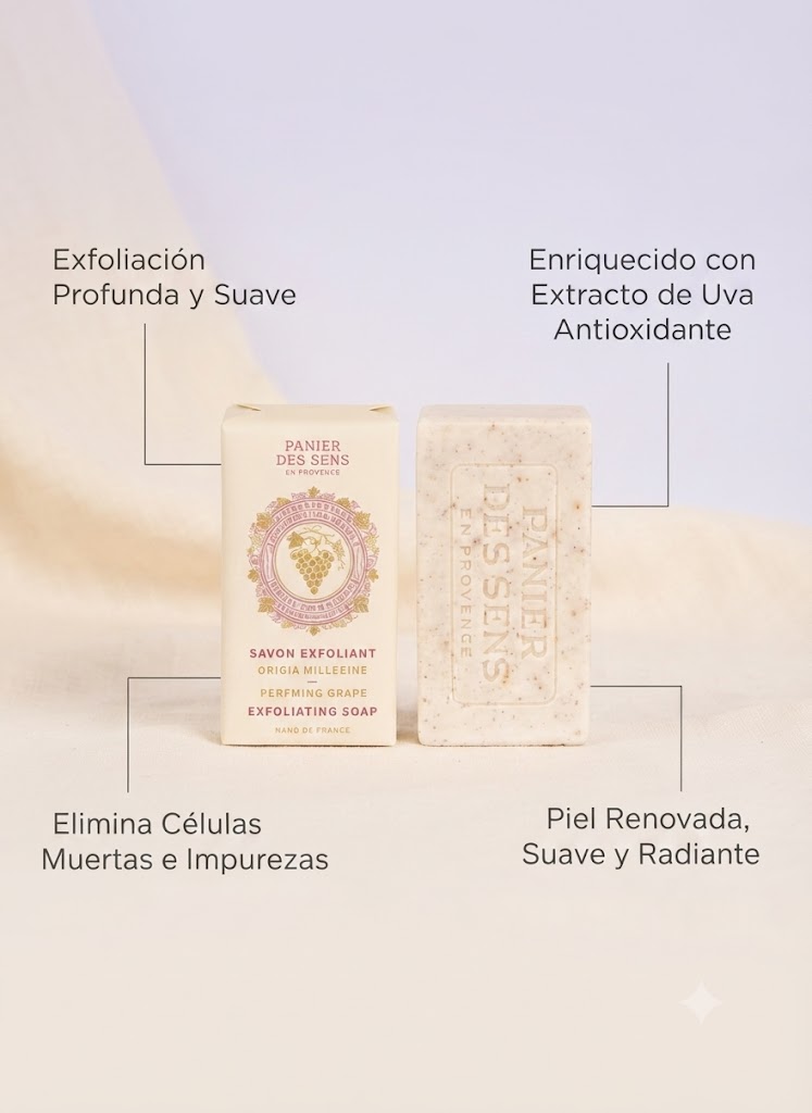 JABÓN EXFOLIANTE UVA