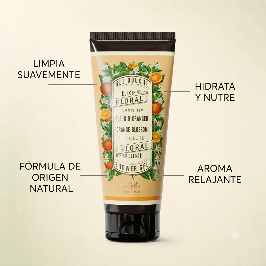  GEL DE DUCHA FLOR DE NARANJO 200ML