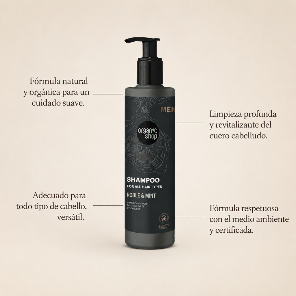 CHAMPÚ ROBLE Y MENTA