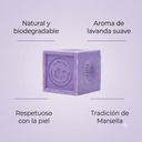 CUBO DE MARSELLA 300g LAVANDA