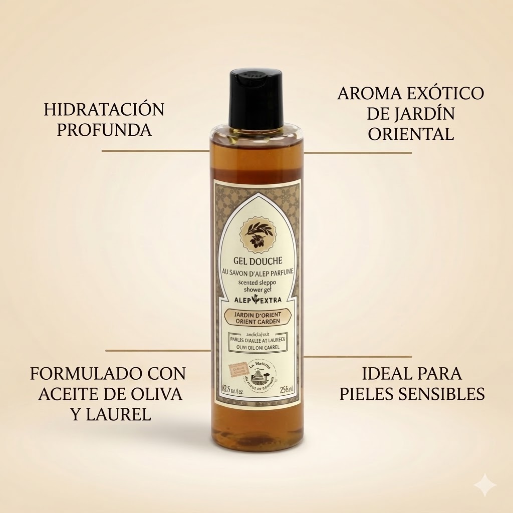 GEL DE DUCHA ALEPO - JARDÍN DE ORIENTE