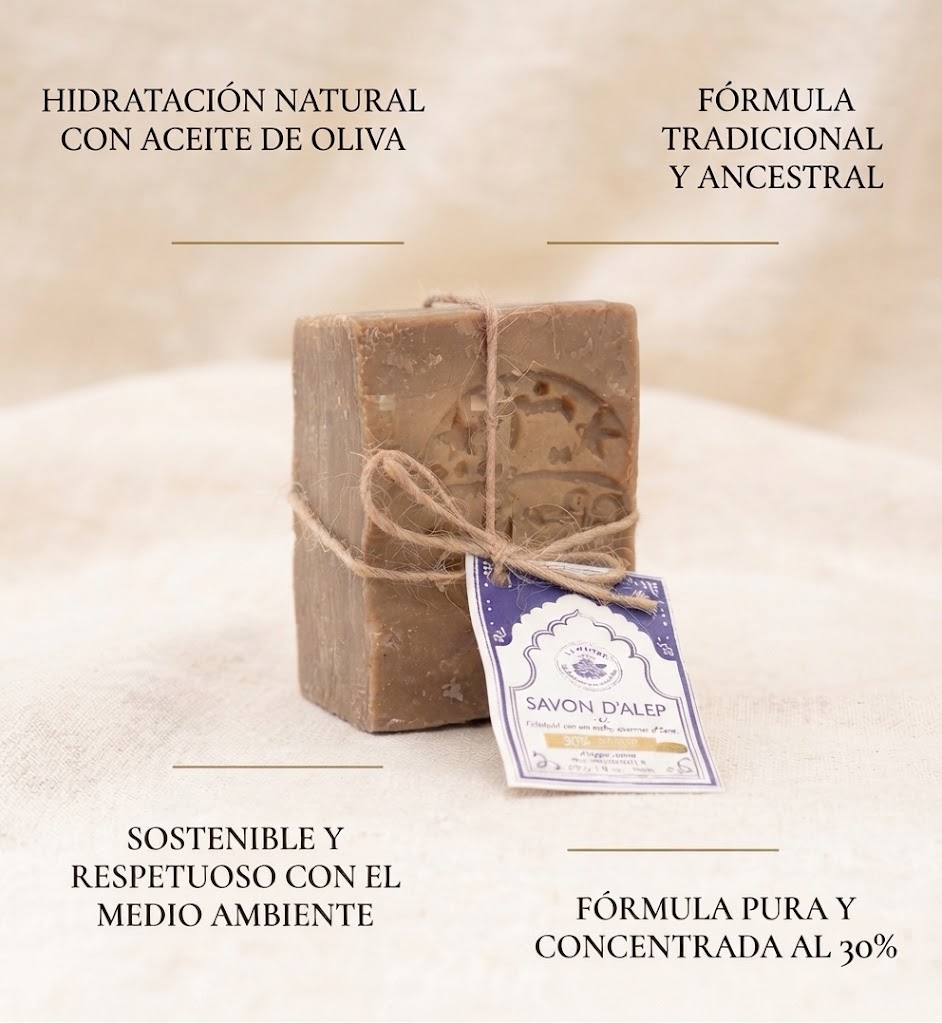 JABÓN ALEPO 30% LAUREL