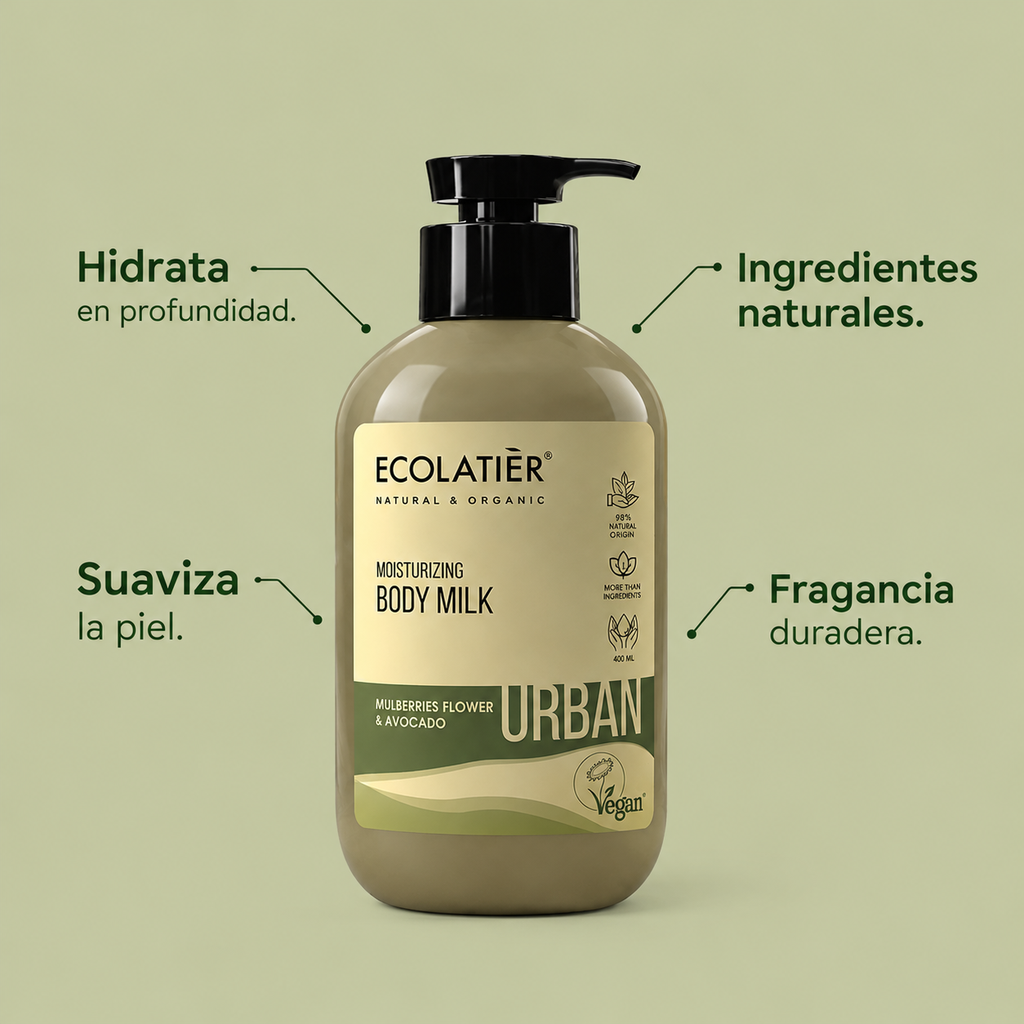 BODY MILK MORA - AGUACATE 400ML