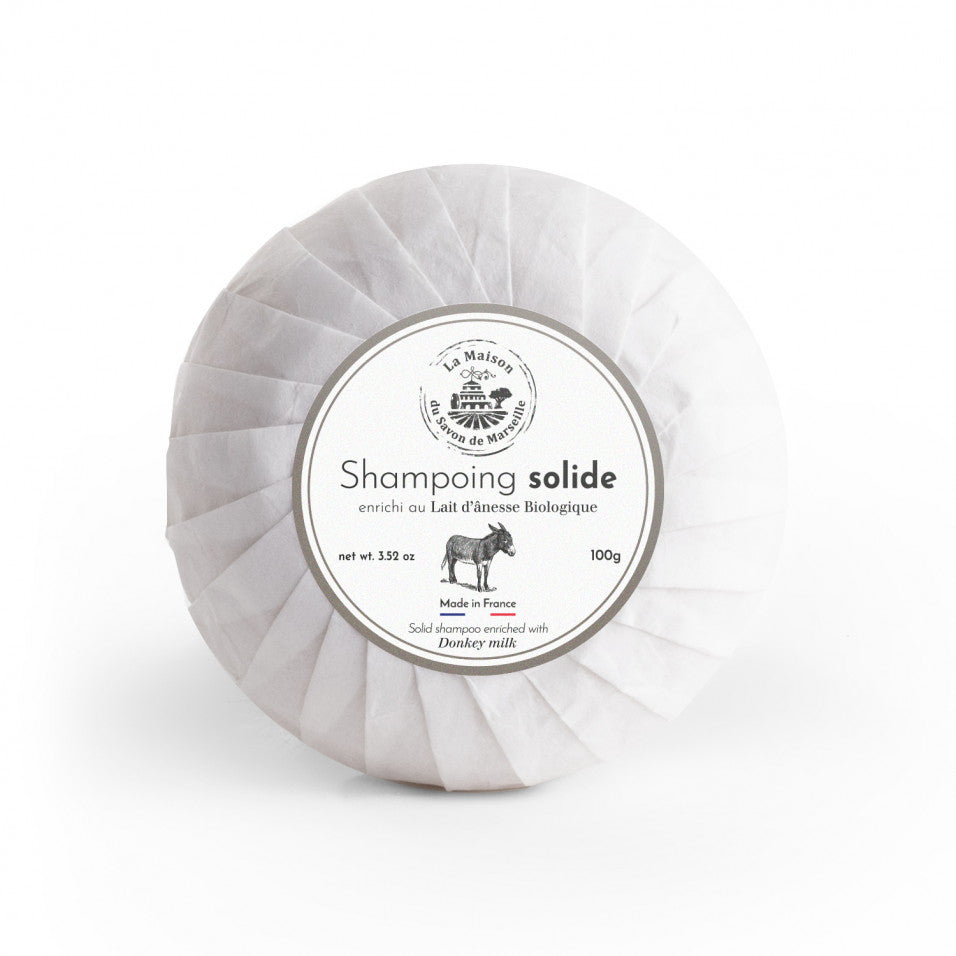 CHAMPÚ SÓLIDO 100G LECHE DE BURRA