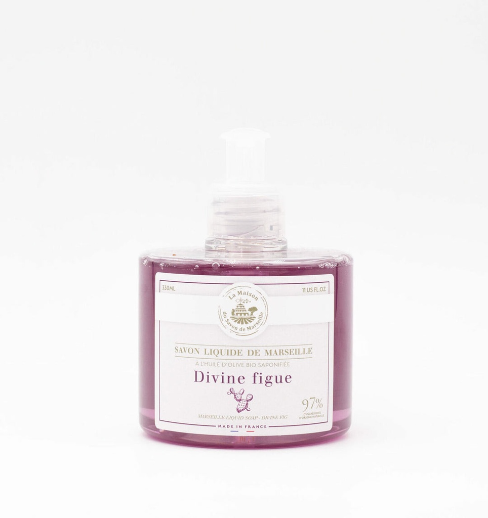 JABÓN  LÍQUIDO DE Marsella 330ml - HIGO  CHUMBO