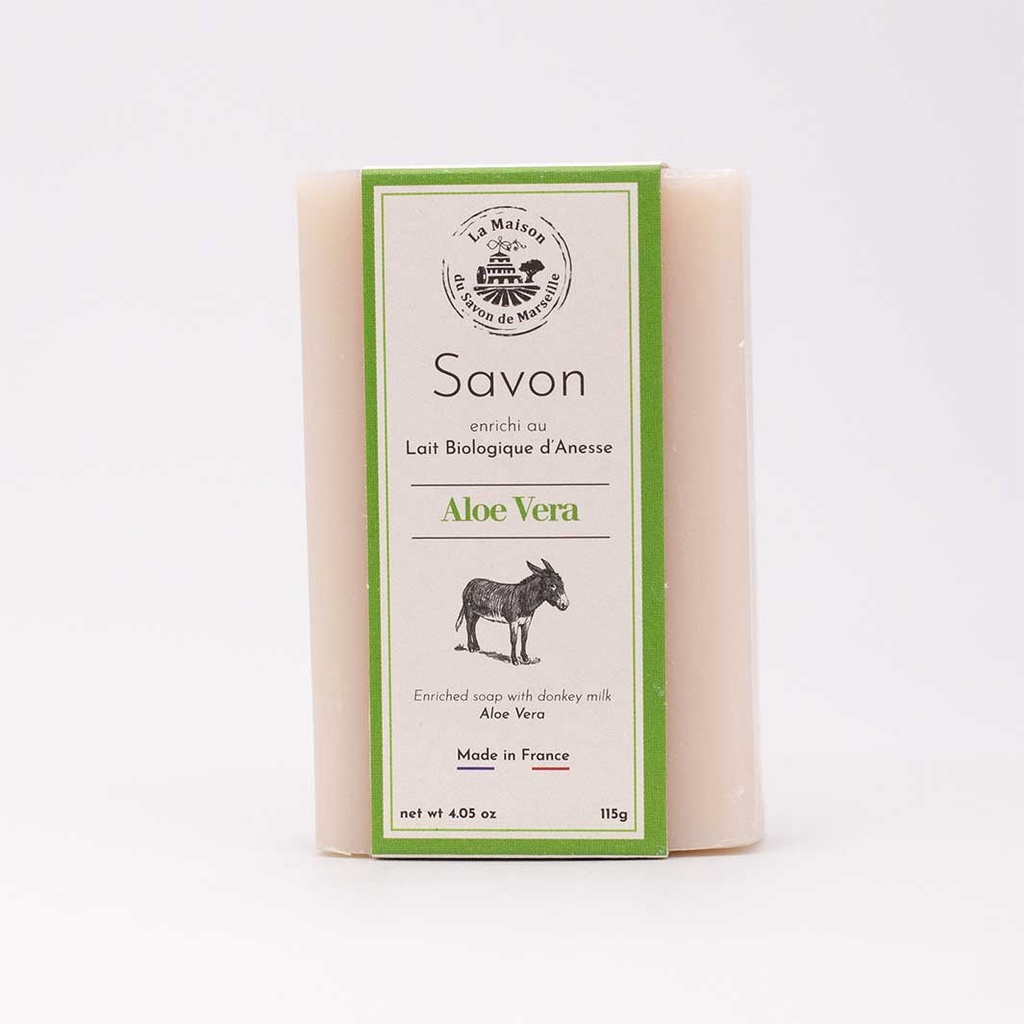 JABÓN (DUO) 125G LECHE DE BURRA - ALOE VERA 