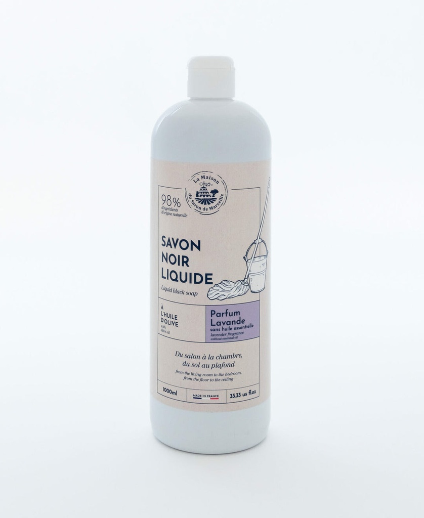 JABÓN LÍQUIDO NEGRO - LAVANDA 1L