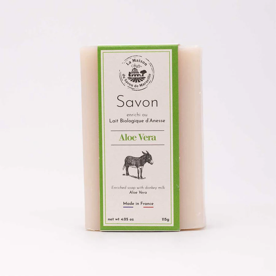 JABÓN (DUO) 115G LECHE DE BURRA - ALOE VERA 