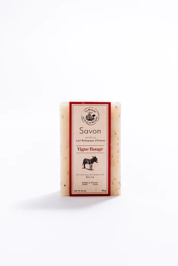 JABÓN 125G (DUO) LECHE DE BURRA - VIÑA ROJA