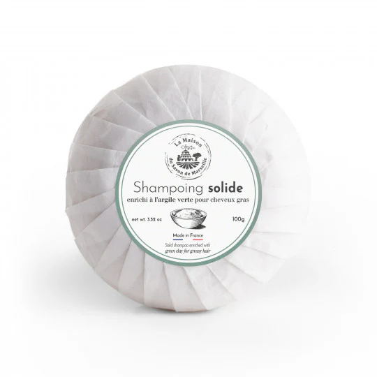 CHAMPÚ SÓLIDO 100G ARCILLA VERDE - CABELLO GRASO