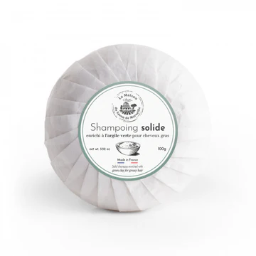 CHAMPÚ SÓLIDO 100G ARCILLA VERDE - CABELLO GRASOSO