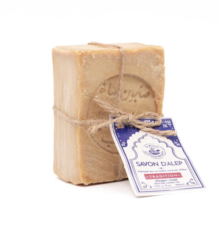 JABON ALEPPO CON CUERDA 5% LAUREL