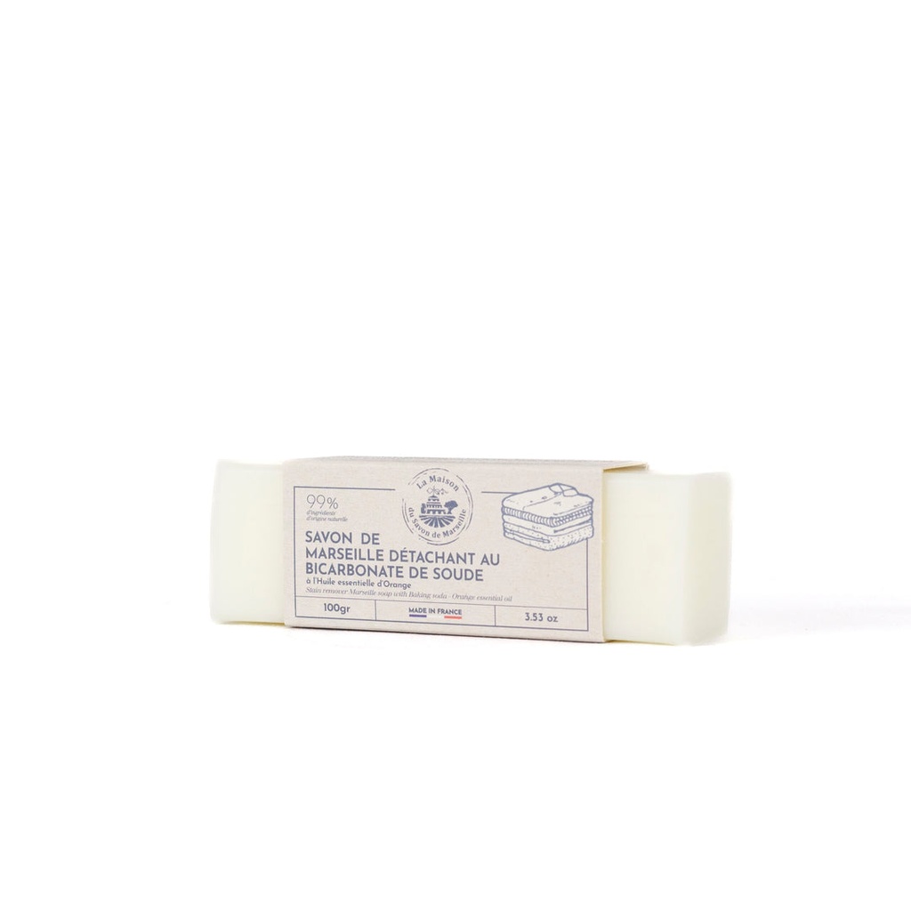 JABÓN QUITA MANCHAS 100GR Bicarbonato de Sodio