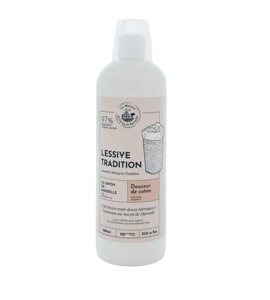 DETERGENTE DE MARSELLA - ALGODÓN SUAVE 1L