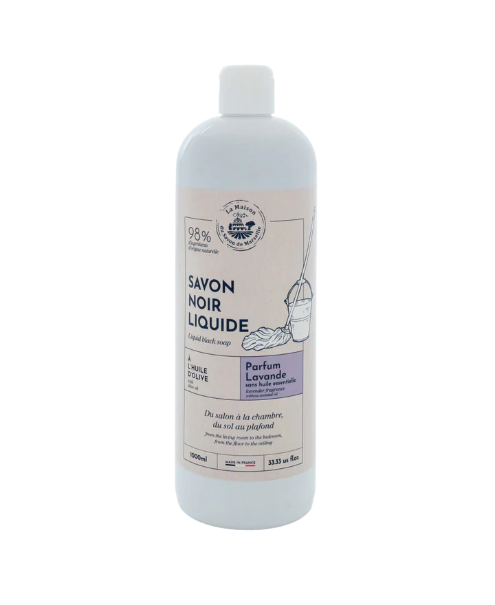 JABÓN LÍQUIDO NEGRO - LAVANDA 1L