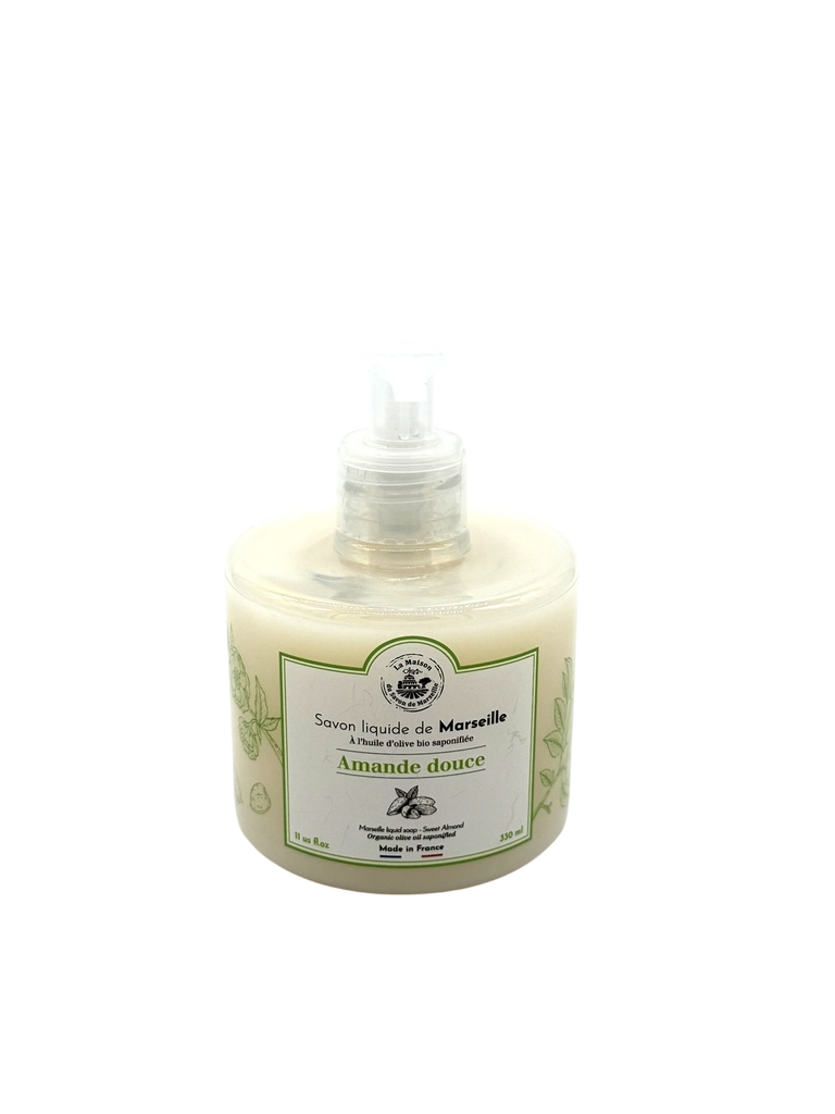JABÓN LÍQUIDO DE MARSELLA 330ml - ALMENDRA DULCE