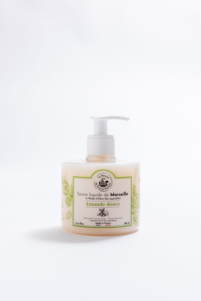 JABÓN LÍQUIDO DE MARSELLA 330ml - ALMENDRA DULCE