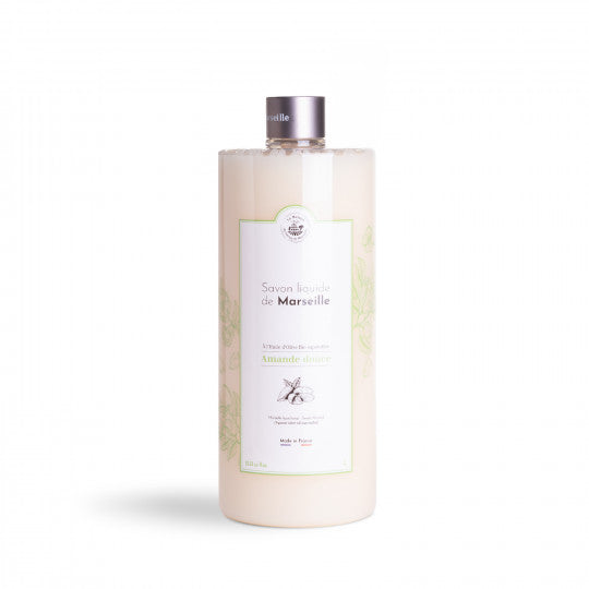 JABÓN LÍQUIDO DE MARSELLA 1L ALMENDRA DULCE