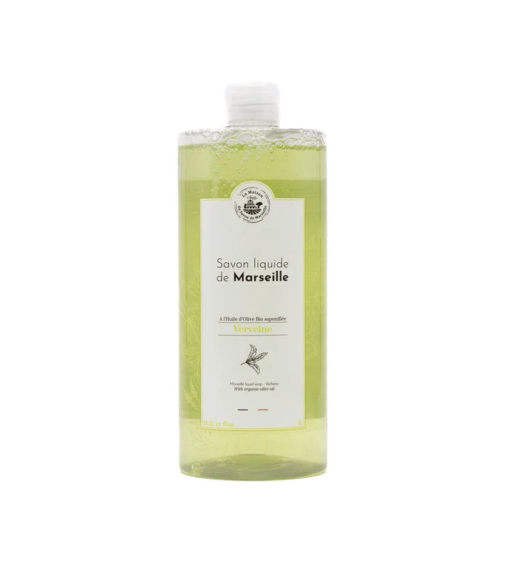 JABÓN LÍQUIDO DE MARSELLA 1L ACEITE DE OLIVA 