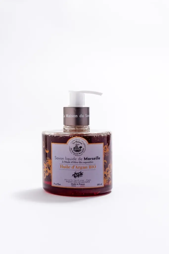 JABÓN LÍQUIDO DE MARSELLA 330mL ACEITE DE ARGAN