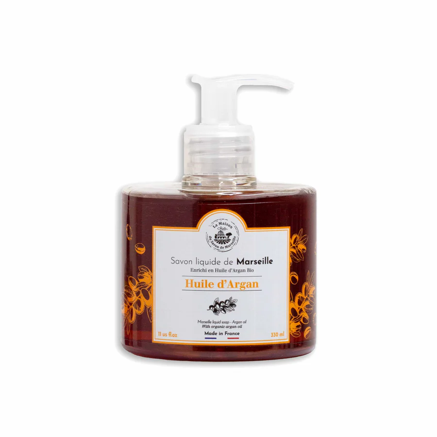 JABÓN LÍQUIDO DE MARSELLA ACEITE DE ARGÁN 330ML