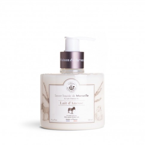 JABÓN LÍQUIDO DE MARSELLA 330mL LECHE DE BURRA