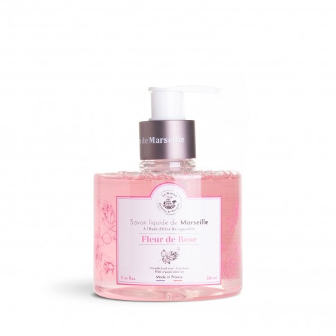 JABÓN LÍQUIDO DE MARSELLA 330ml -  ROSA