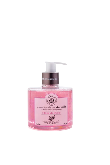 JABÓN LÍQUIDO DE MARSELLA 330ml -  ROSA