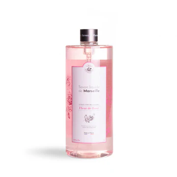 JABÓN LÍQUIDO DE MARSELLA 1L -  ROSA