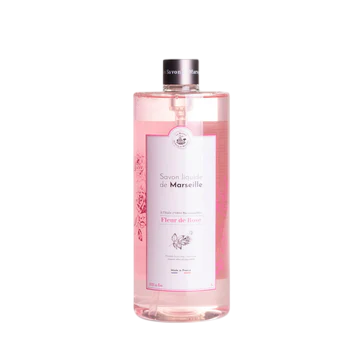 JABÓN LÍQUIDO DE MARSELLA 1L -  ROSA