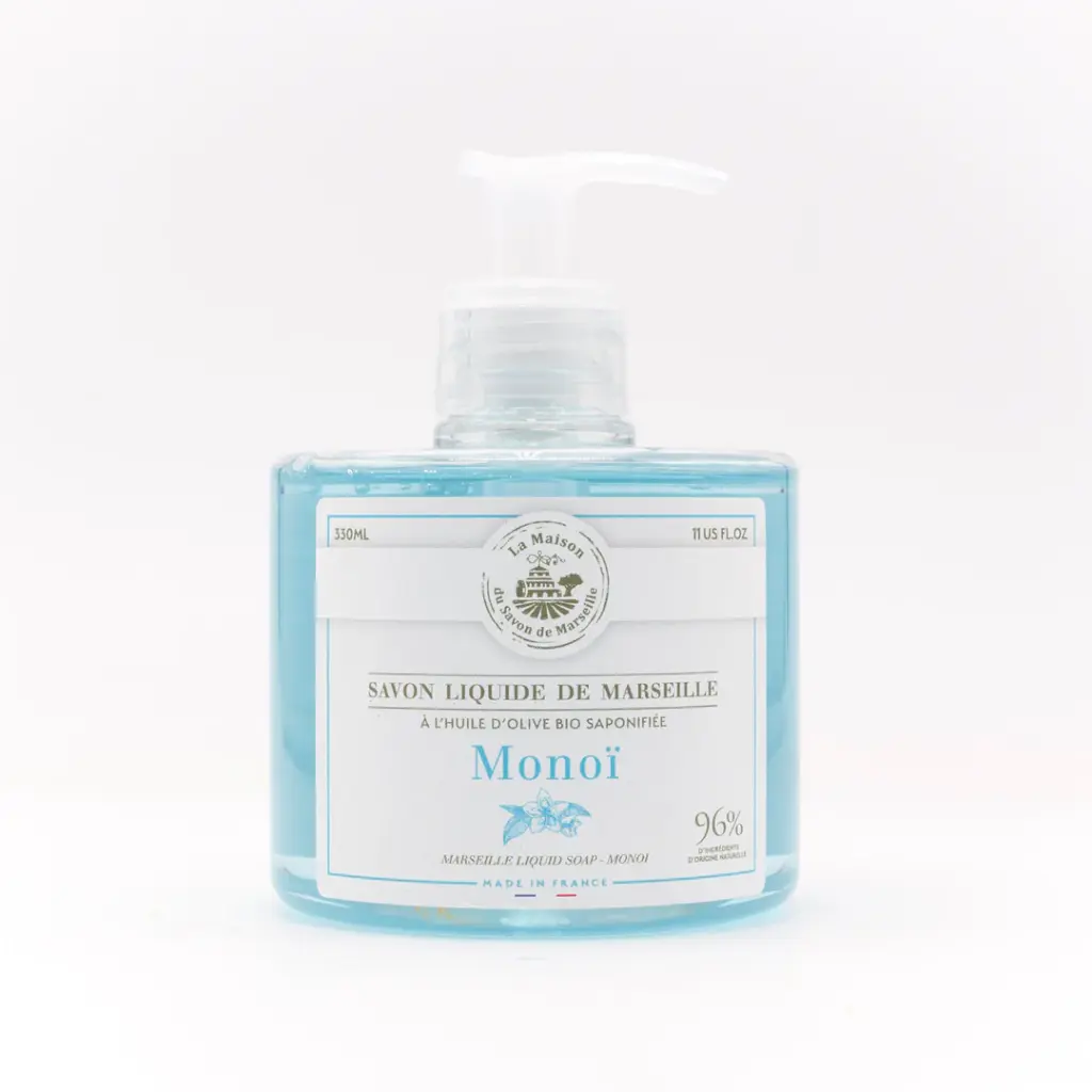  330ml - JABÓN LÍQUIDO DE MARSELLA MONOI