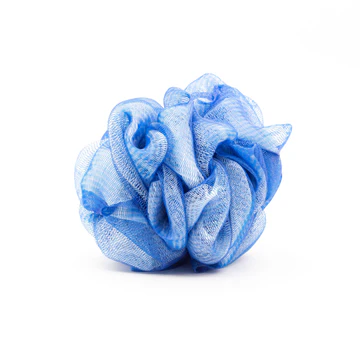 ESPONJA FLOR DE DUCHA - AZUL