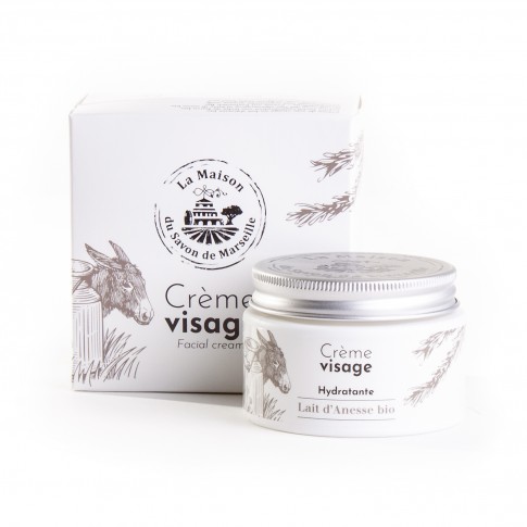 CREMA FACIAL 50ml LECHE DE BURRA