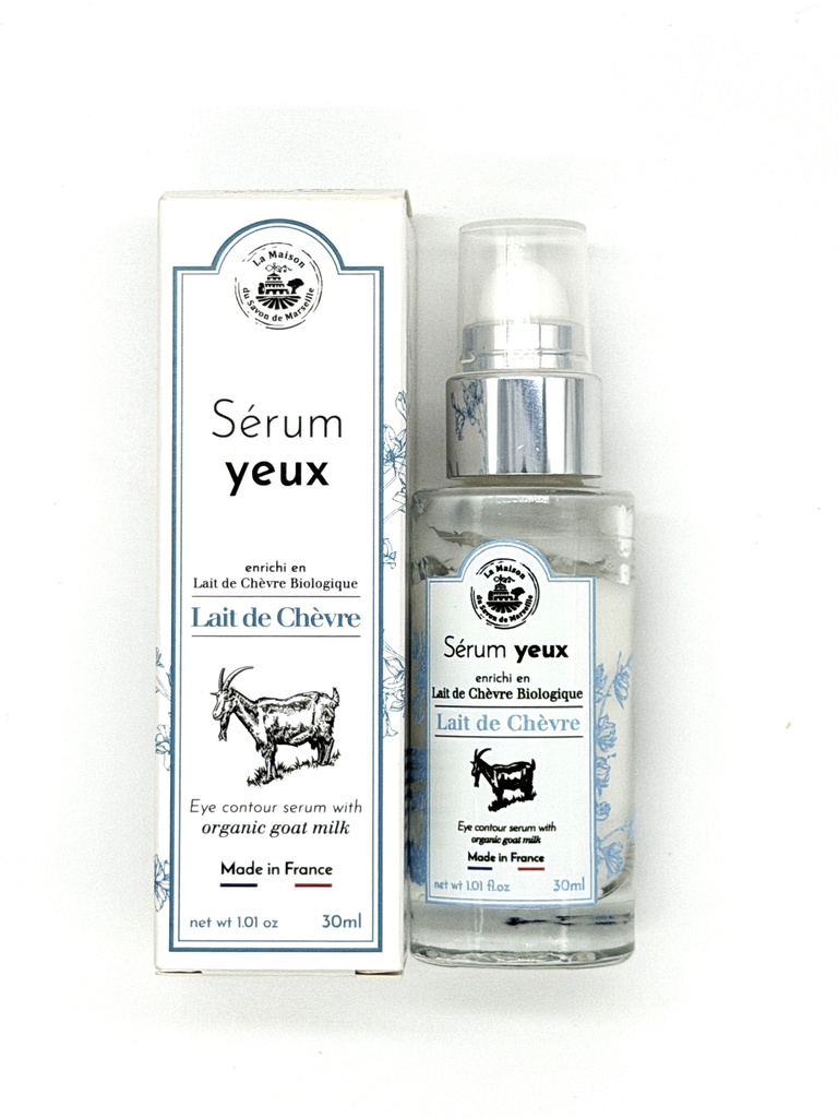 SÉRUM FACIAL 30ML - CONTORNO DE OJOS - LECHE DE CABRA