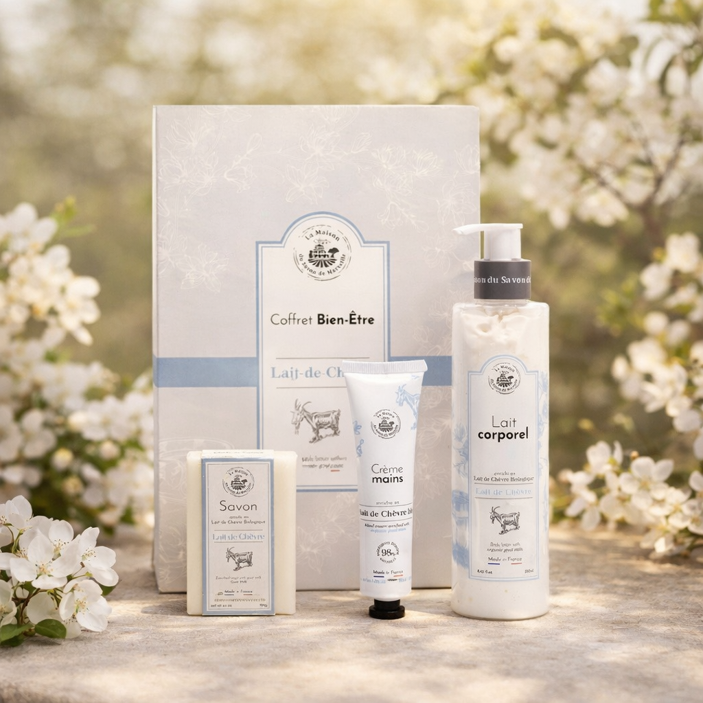 Ritual de Pureza: Cofre Bienestar Leche de Cabra Bío