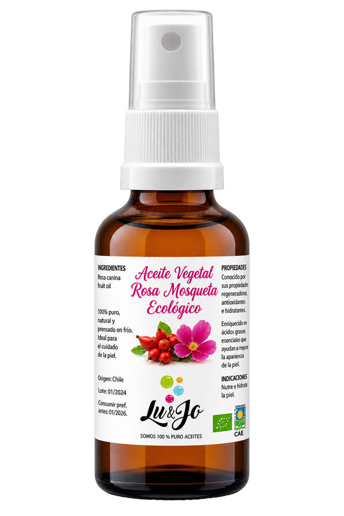 ACEITE DE ROSA MOSQUETA ECOLÓGICO 30 ML