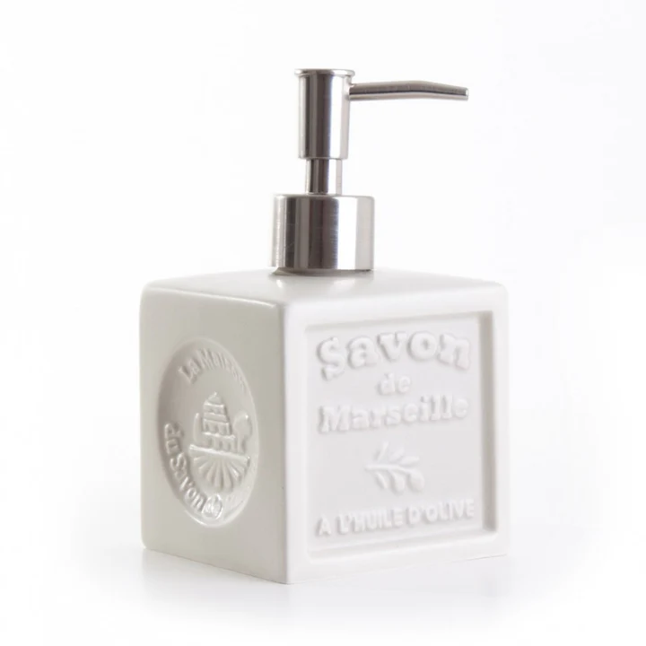 JABONERA DOSIFICADOR -CUBO MARFIL