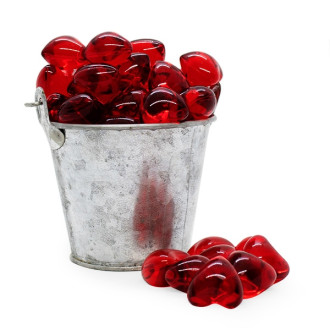PERLA DE BAÑO CORAZÓN ROJO 