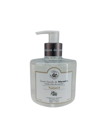 JABÓN LÍQUIDO MARSELLA 330ML- NATURAL